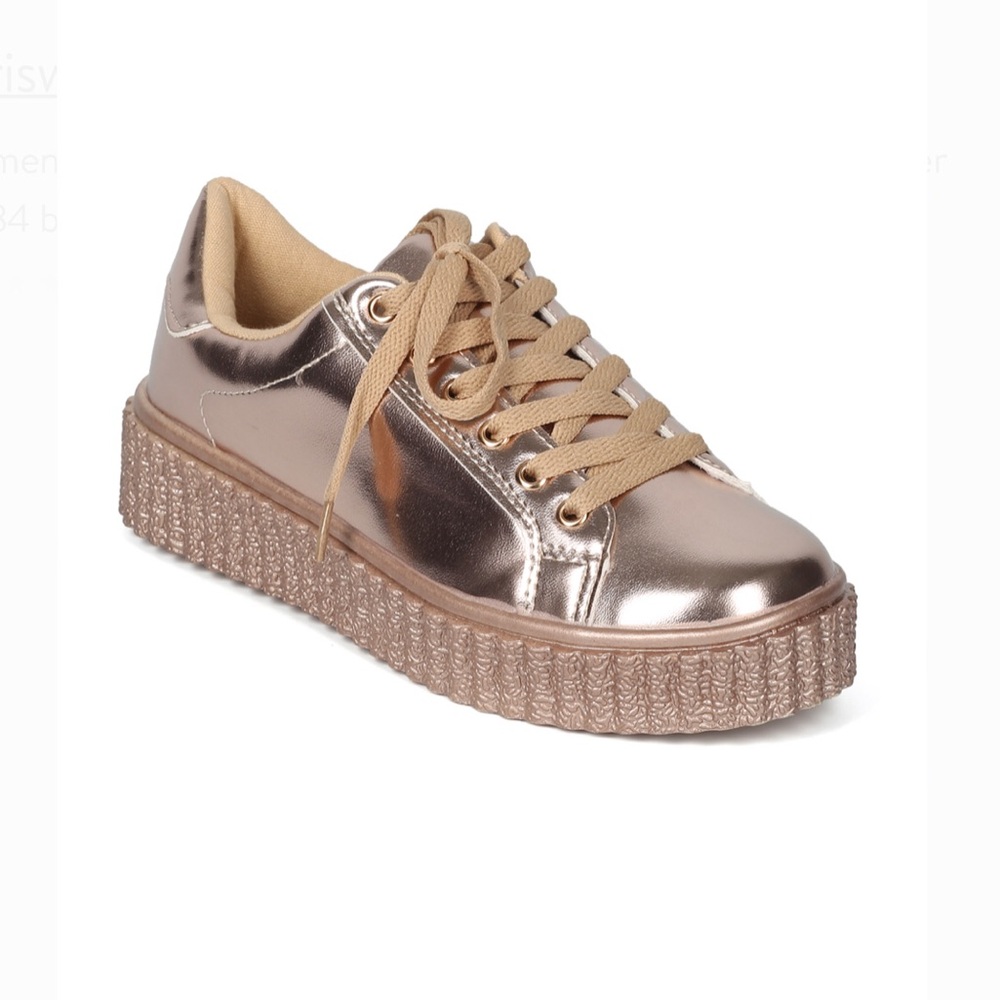 Brand New Rose Gold Sneakers